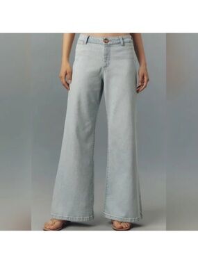 Maeve Pale Blue Wide Leg Colette Jeans